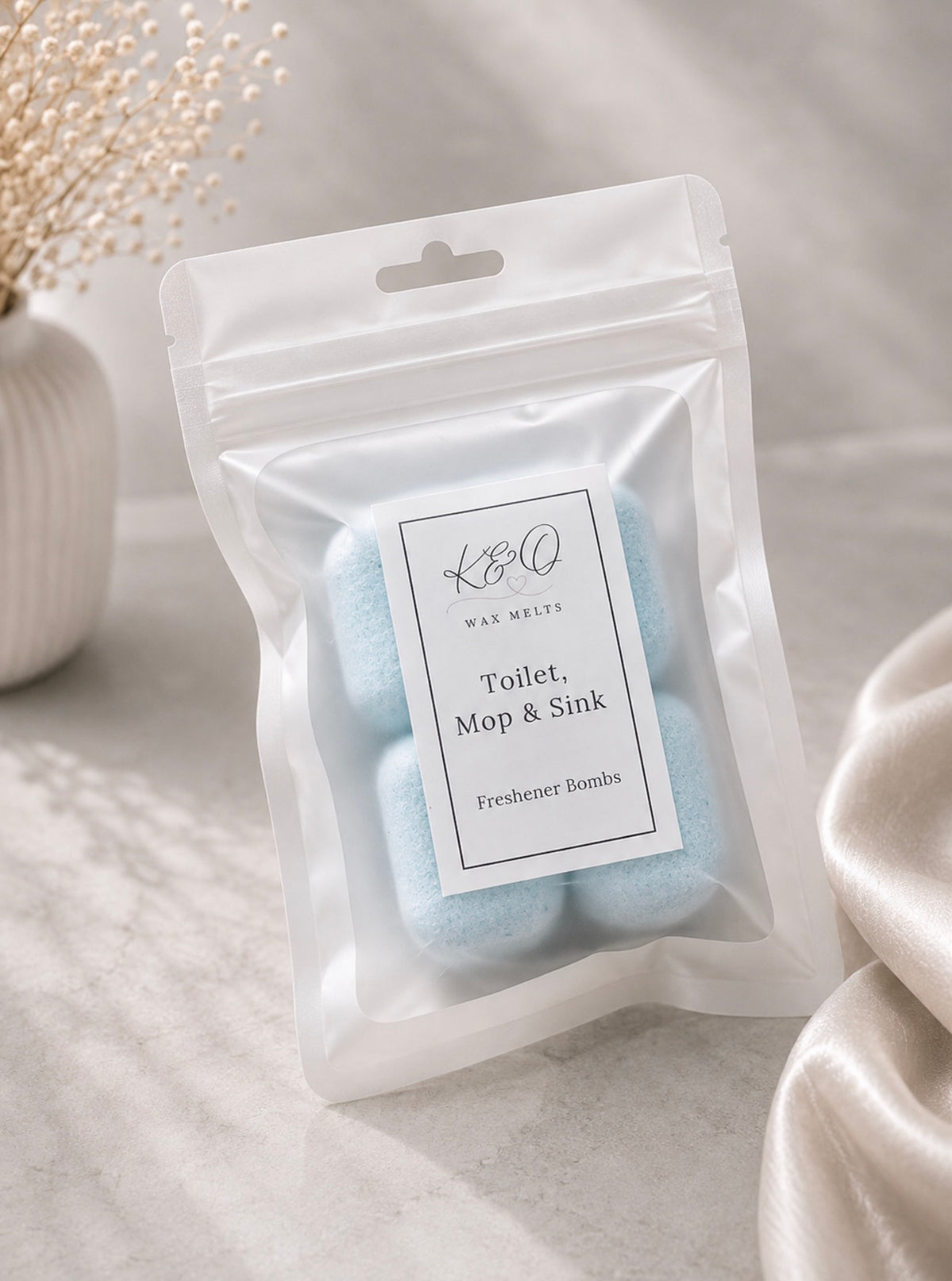 Toilet, Mop & Sink Freshener Bombs 4 pack