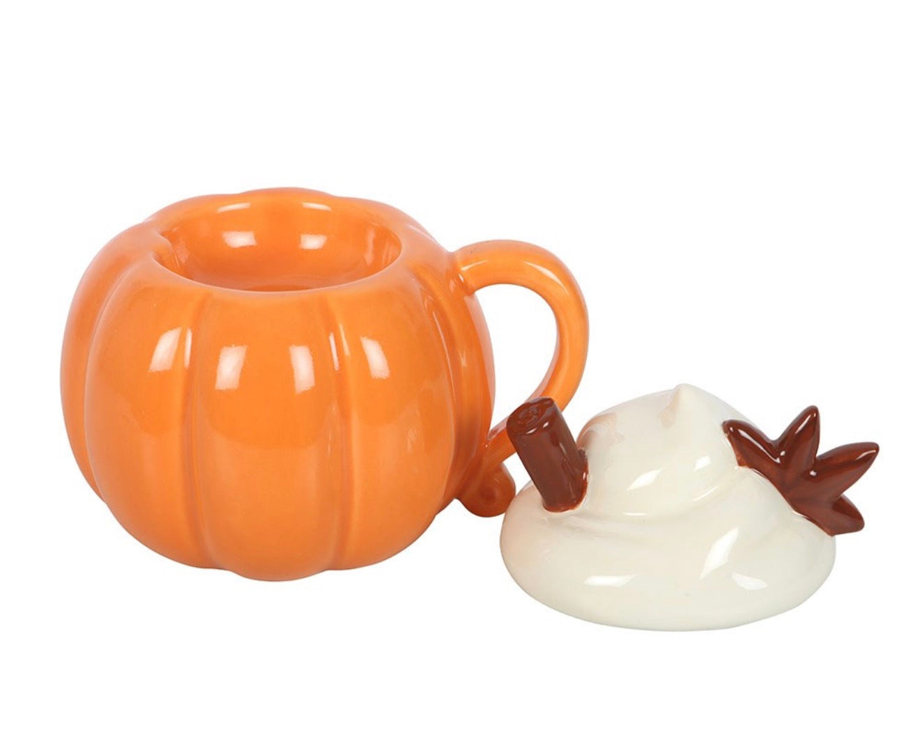 Pumpkin Cream Lidded Burner