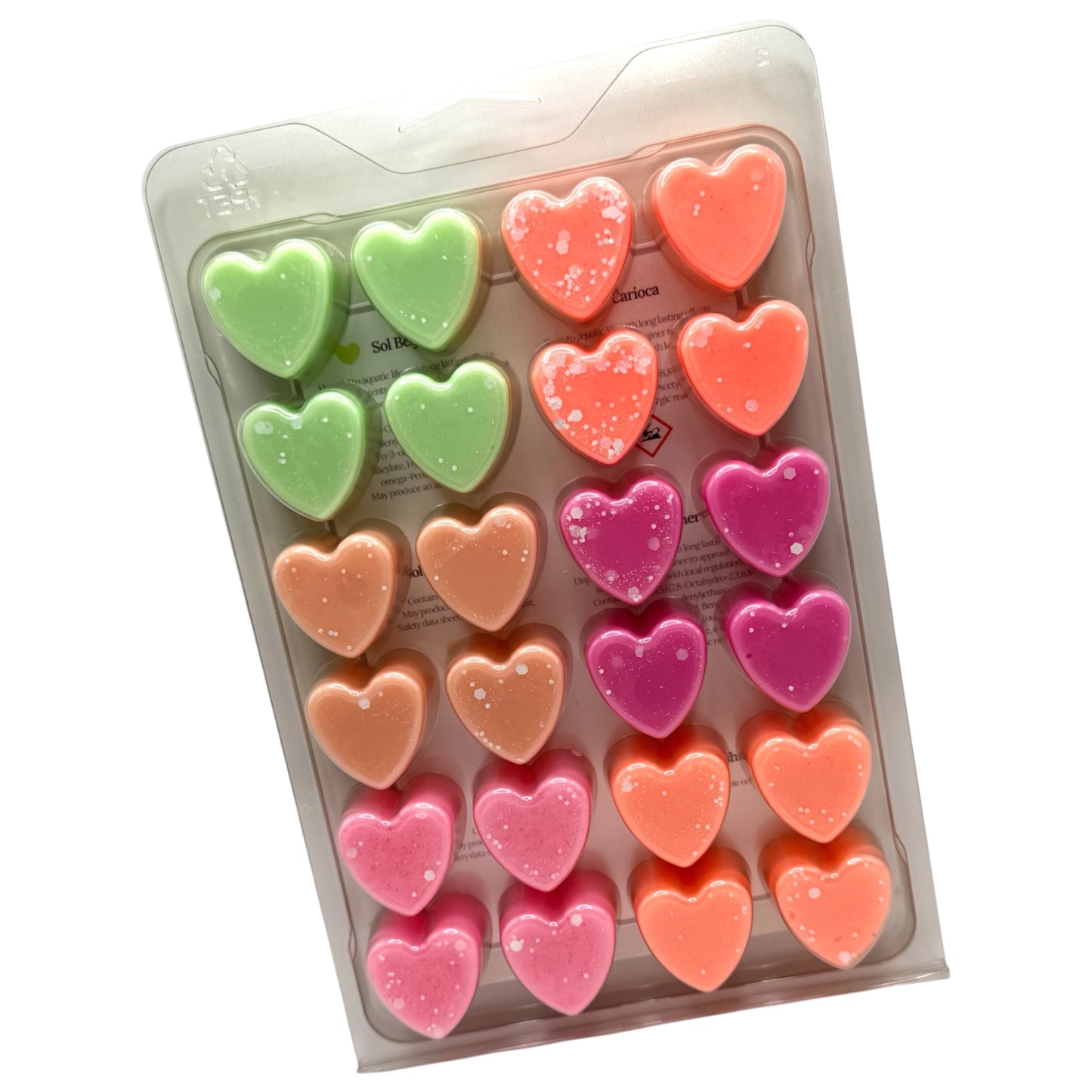 Sol Collection Heart Clamshell
