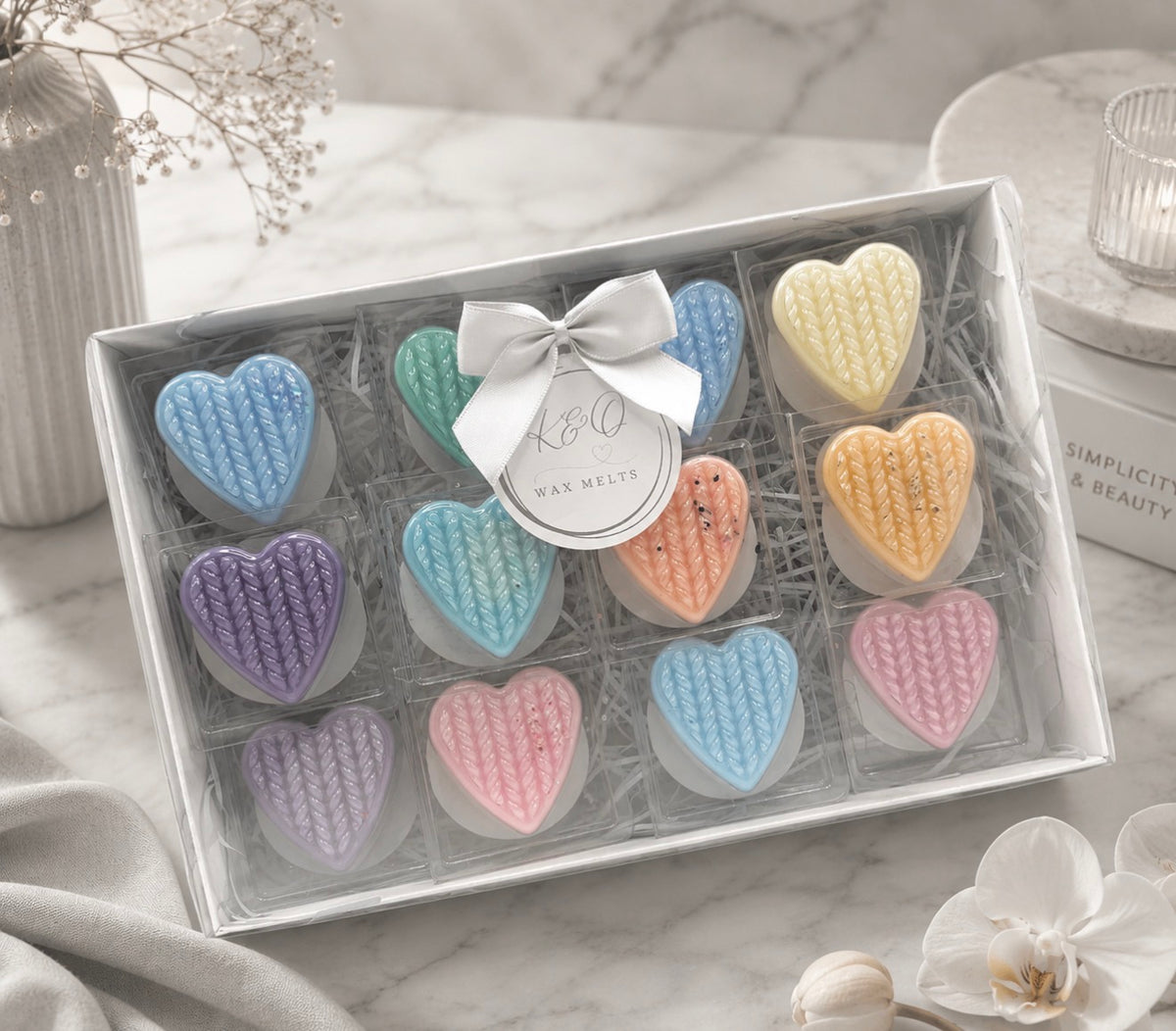 Mini Heart Clam Gift Box