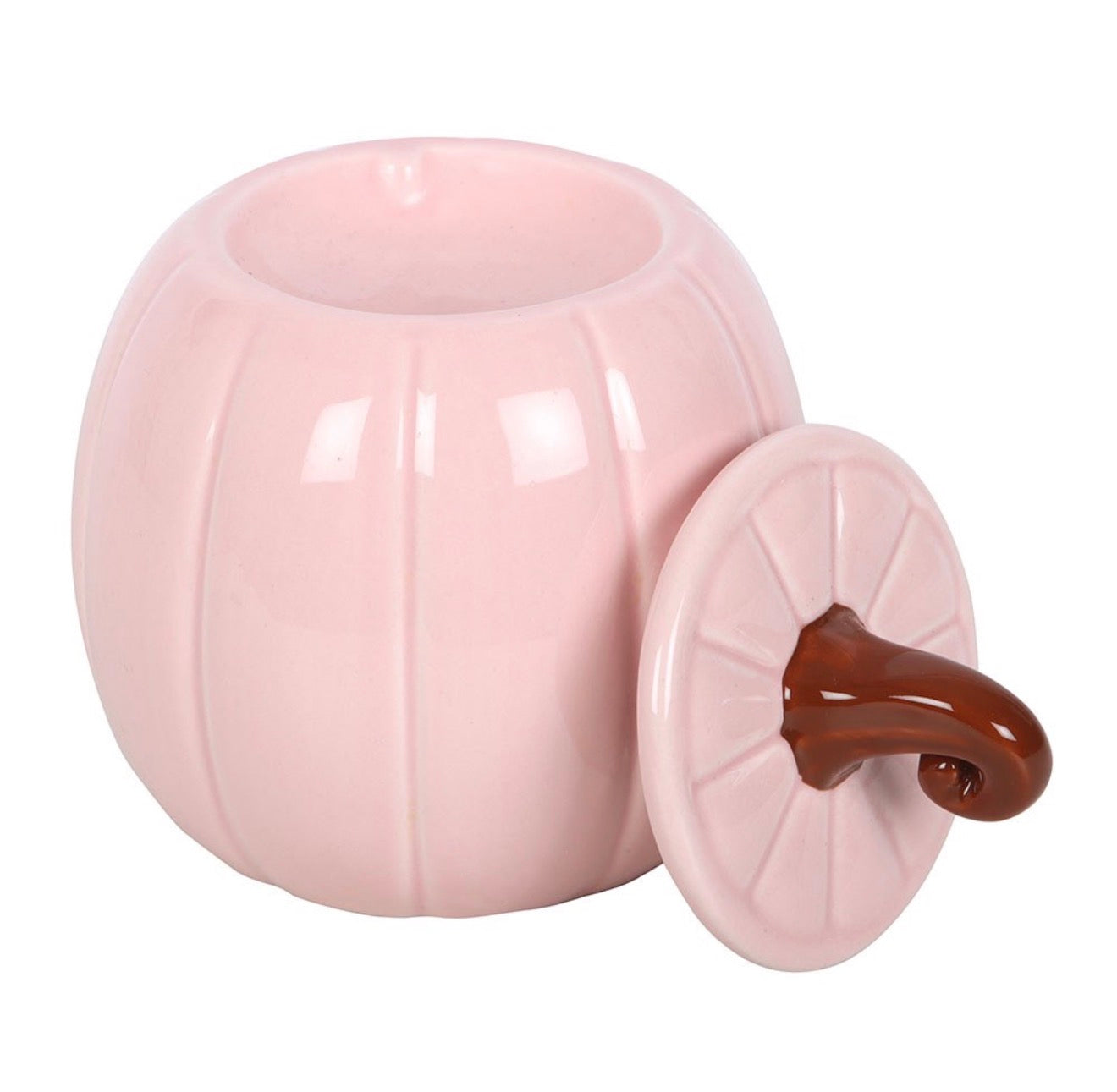 Pink Curly Pumpkin Burner