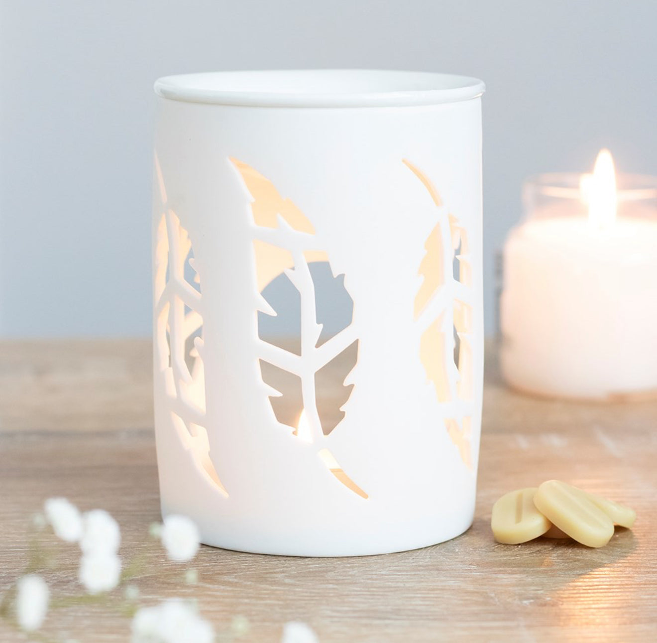 Feather Cut Out Burner