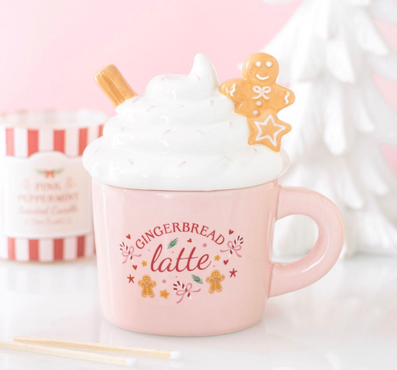 Pink Gingerbread Latte Burner