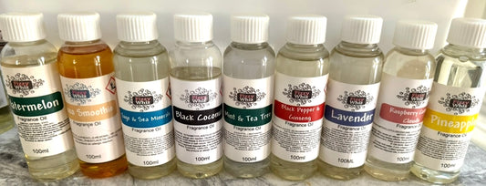 100ml Fragrance Oils (used)