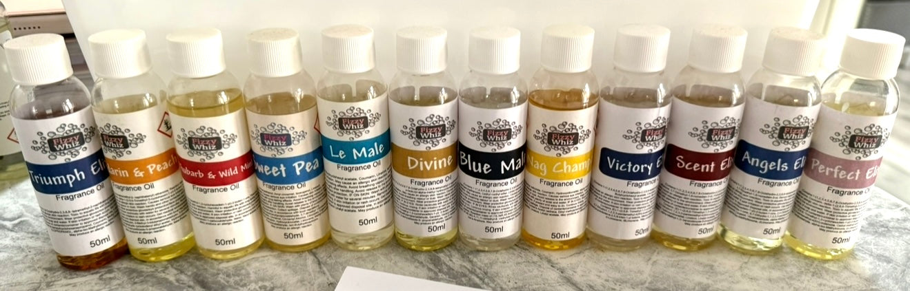 50ml Fragrance Oils (unused)
