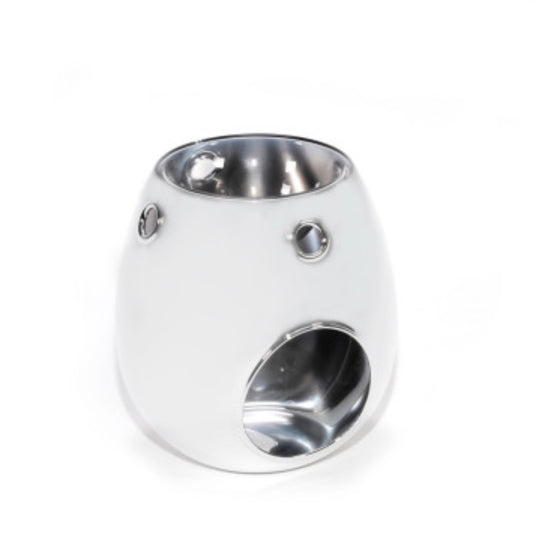 White & Silver Wax Burner