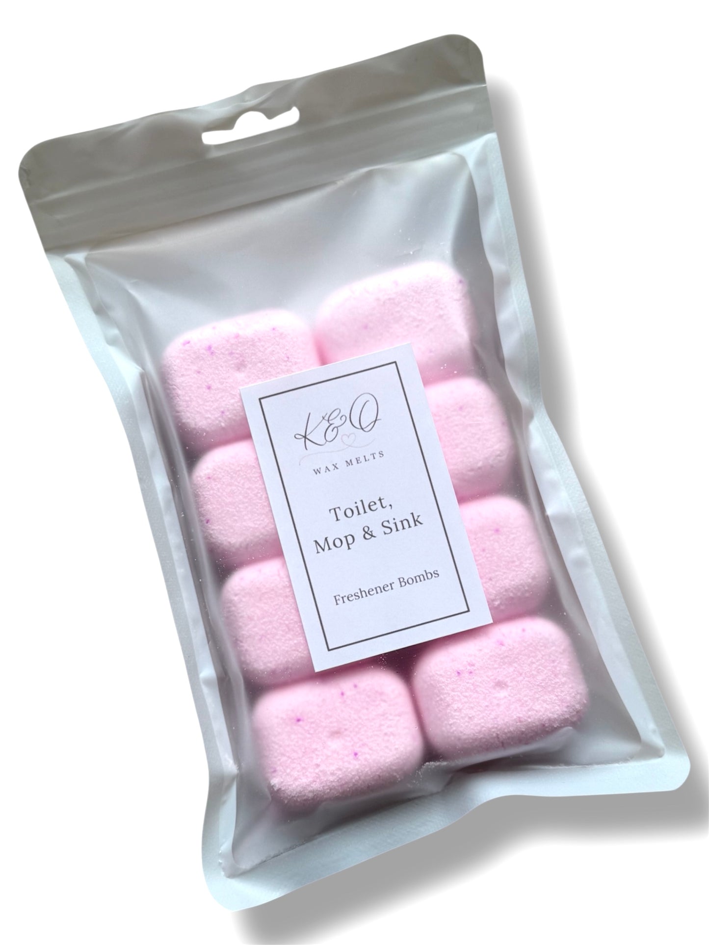 Toilet, Mop & Sink Freshener Bombs 8 pack