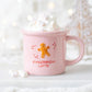 Pink Gingerbread Mug