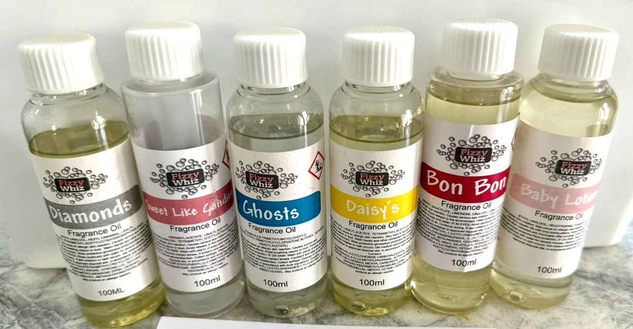 100ml Fragrance Oils (used)
