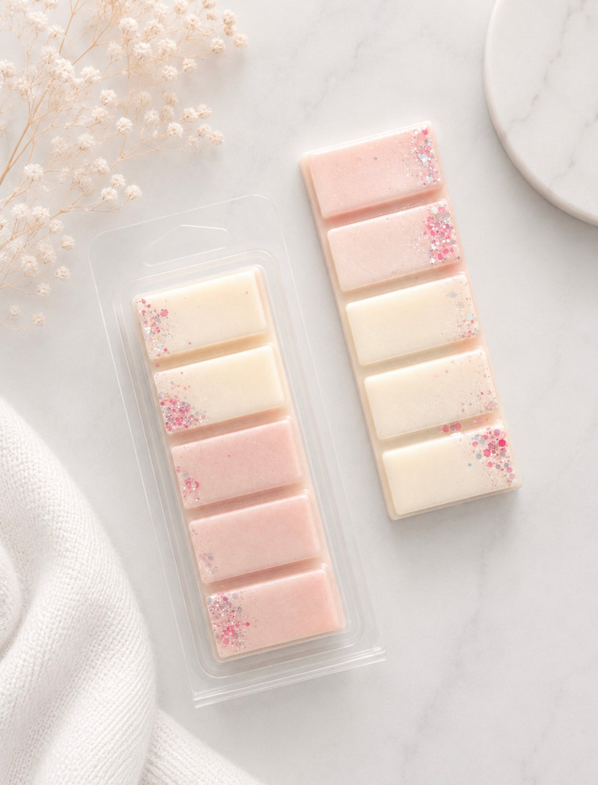 Marshmallow & Pink Lychee Snap Bar