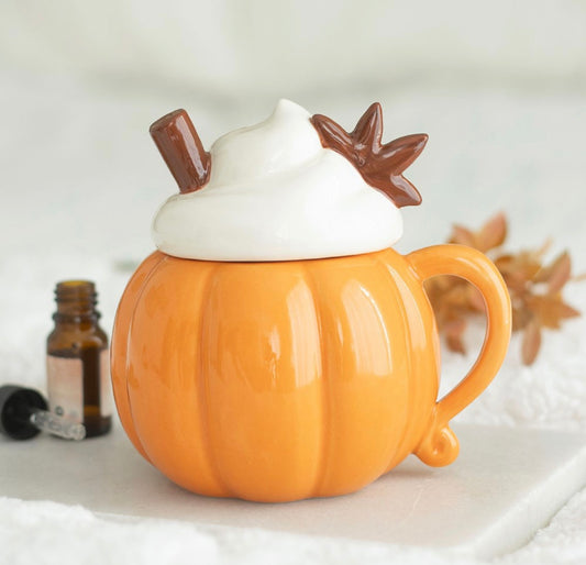 Pumpkin Cream Lidded Burner