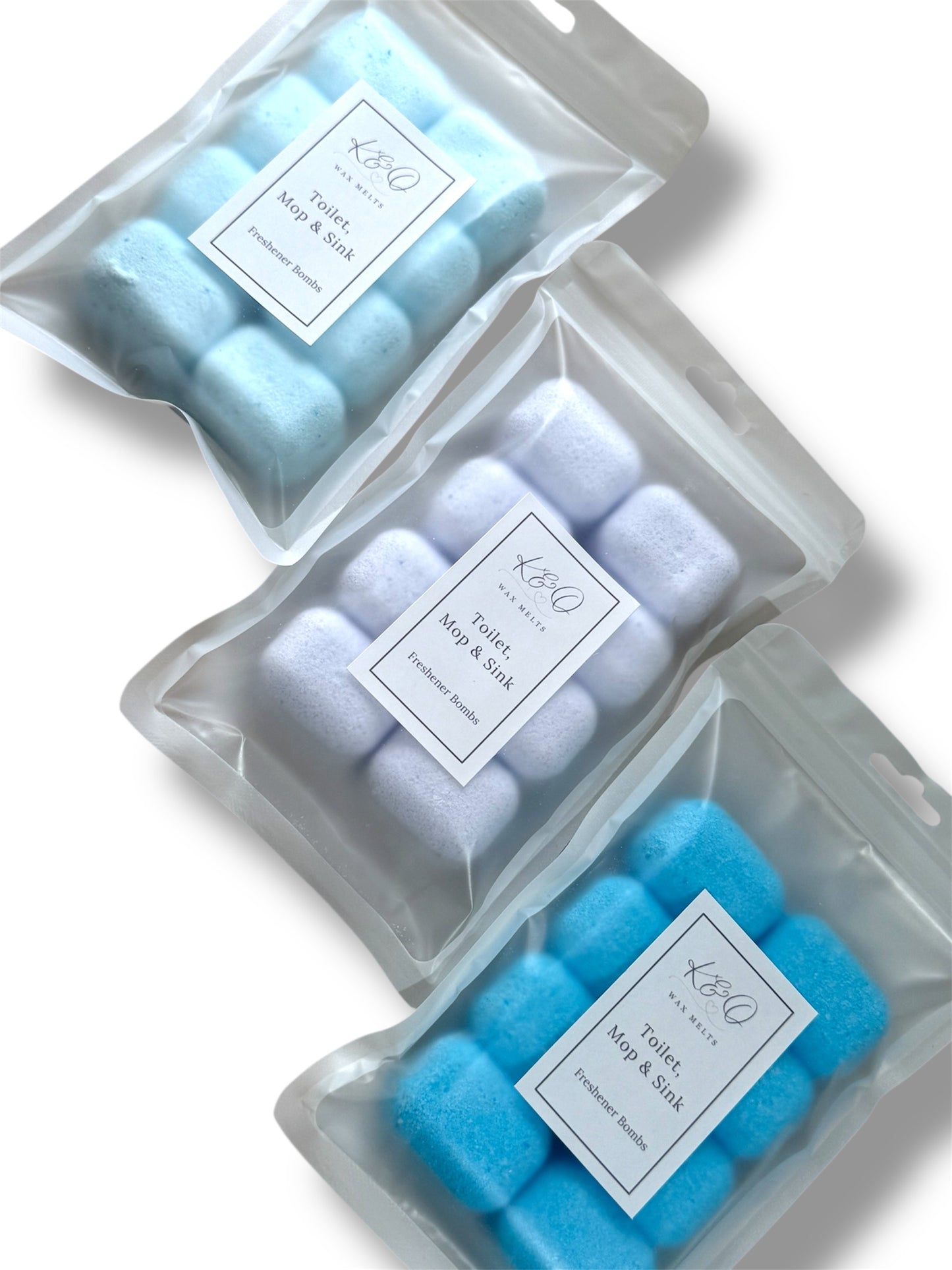 Toilet, Mop & Sink Freshener Bombs 8 pack