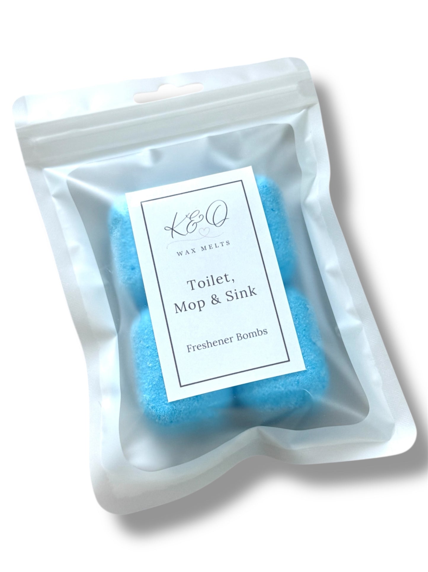 Toilet, Mop & Sink Freshener Bombs 4 pack